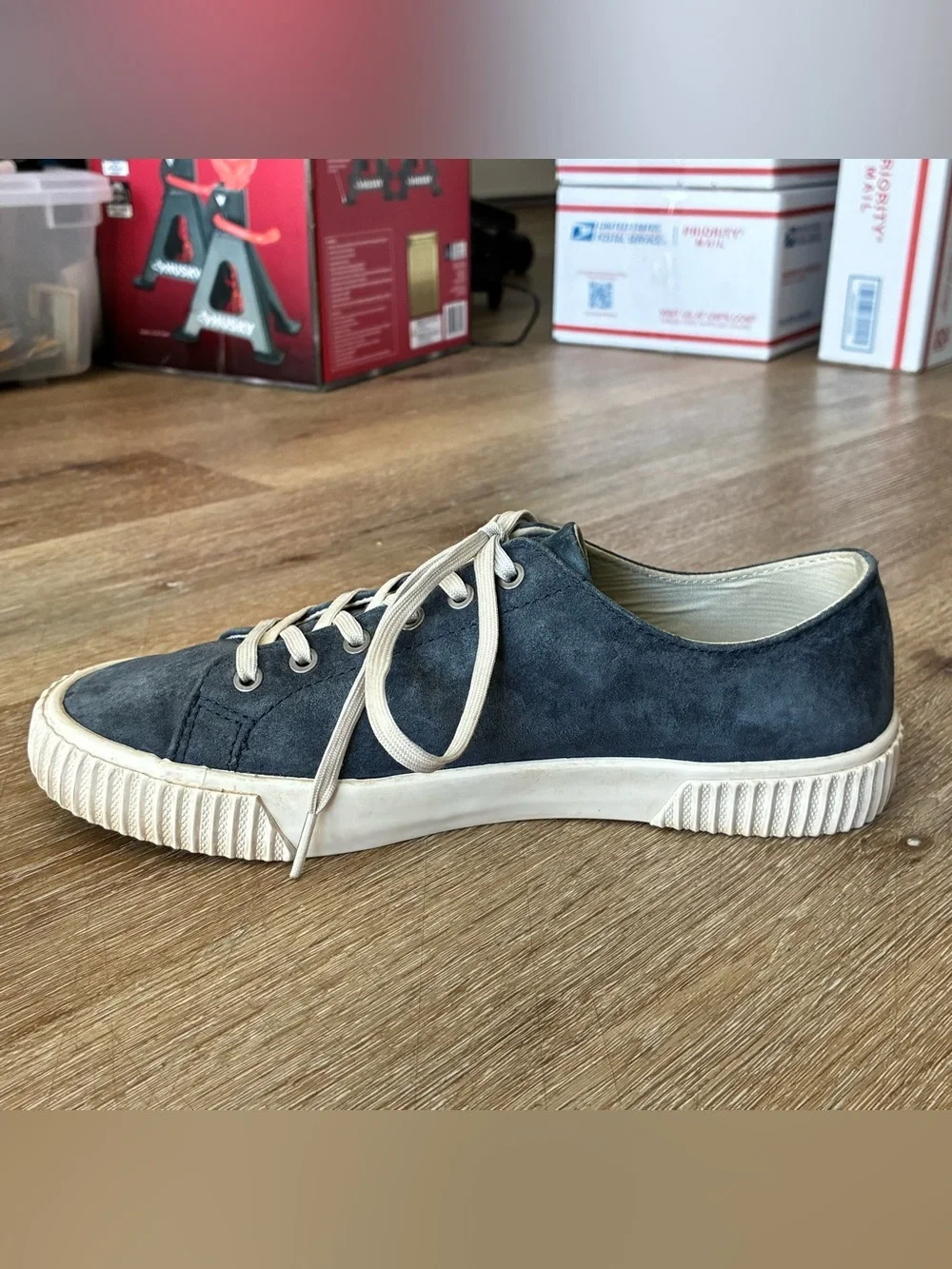SeaVees Darby Suede Sneakers Navy Blue Women’s US 8.5 UK 6.5 EU 39.5